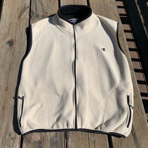 Champion fleece vest